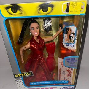 New 1998 Spice Girls Melanie C. Doll 11" Concert Collection Sporty Spice Galoob